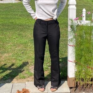Ann Taylor Black Business Dress Pants, 4P